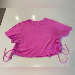 Pink Ruched Women’s Top